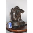 thumbnail image 3 of The Despair Rodin Replica Bronze Statue -  Size: 12"L x 11"W x 19"H., 3 of 12