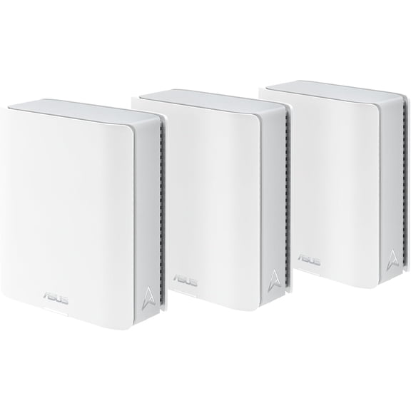 Restored ASUS - ZenWiFi BE14000-ET8 Tri-Band Mesh Wi-Fi 7 System (3-Pack) - White (Refurbished)