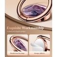 thumbnail image 4 of Soporte para teléfono móvil GVIEWIN, soporte metálico de mármol, color morado, 4 of 7