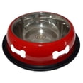 thumbnail image 1 of Tazón Para Perro Grand Pet Rojo Con Huesos Blancos 1.892 l 64 oz, 1 of 1