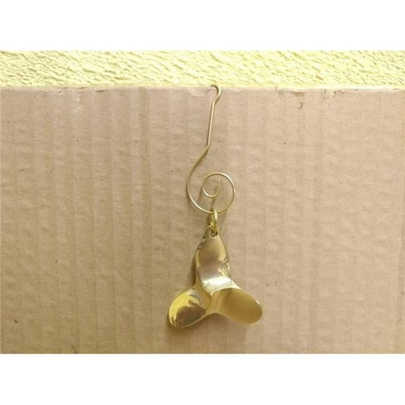 Handcrafted Model Ships K-238-X 4 in. Solid Brass Decorative Titanic Propeller Christmas Ornament