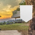 thumbnail image 5 of FRCOLOR 2 Pcs Outdoor Flag Canvas Flag Blank Camping Flag 45.00X30.00X0.01CM White, 5 of 8