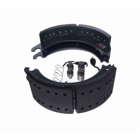 Drum Brake Shoe Kit with 23K 312 ning Replaces 4715Q, Haldex 4715Q, FS234715QP, XK3124715QP,