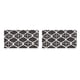 thumbnail image 1 of Wosthever Pegatinas autoadhesivas impermeables para suelo, blíster negro y azul, pegatinas de vinilo de PVC para el hogar, cocina, sala de estar, papel negro 2piezas Wosthever CBP105765, 1 of 5