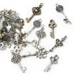 thumbnail image 4 of Cousin DIY Antique Keys Bulk Charm Assortment, 50 Piece, Silver/Gold Metal, Adult, Unisex, 4 of 7