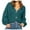 Green, variant on ICHUANYI Ladies Fashion V-neck Sweater Solid Color Button Loose Outer Sweaters Fall Winter Sweaters 2023