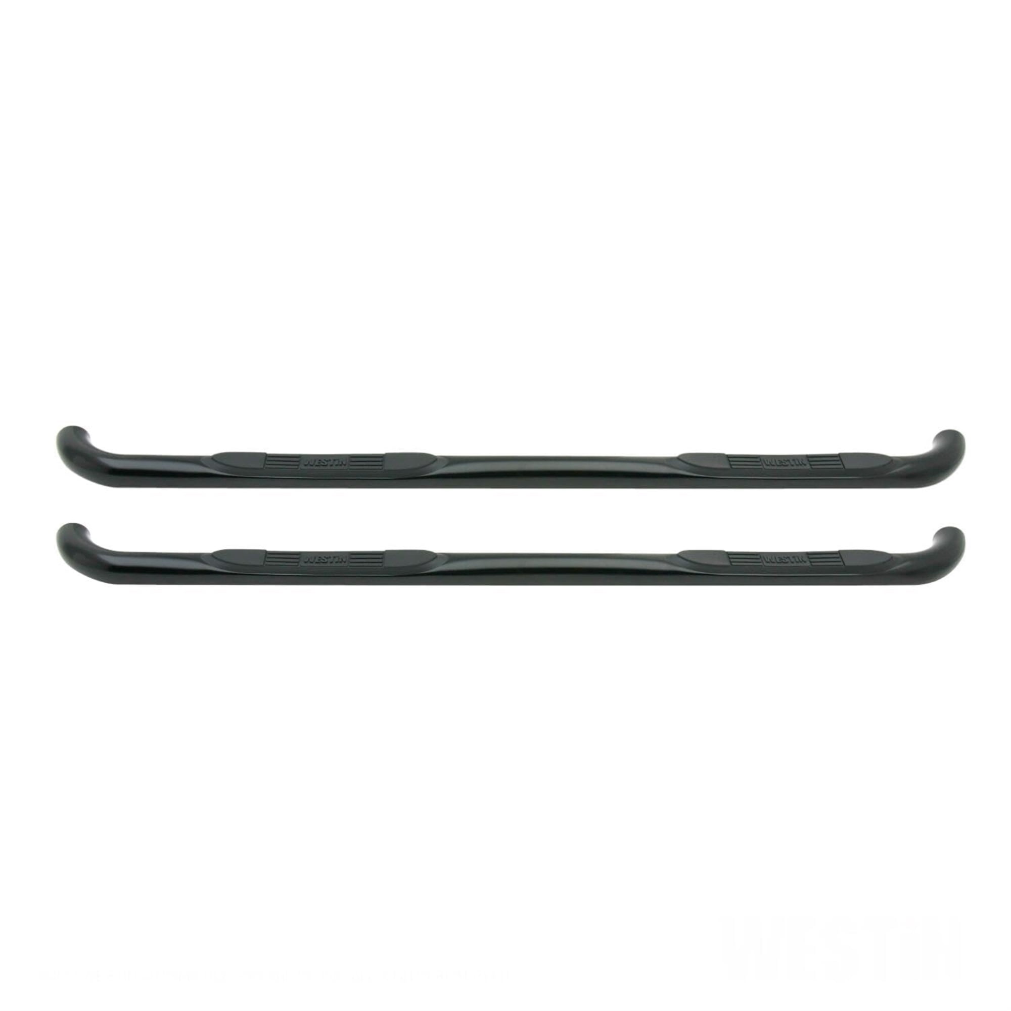 Westin 23-0535 E-Series 3" Round Nerf Step Bars - Black Powdercoat Finish Fits select: 1996 FORD F150, 1980-1996 FORD F250
