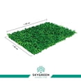 thumbnail image 3 of Follaje Artificial Sky Green Tupido para Muro Verde Jardin vertical 50 Pzas, 3 of 10