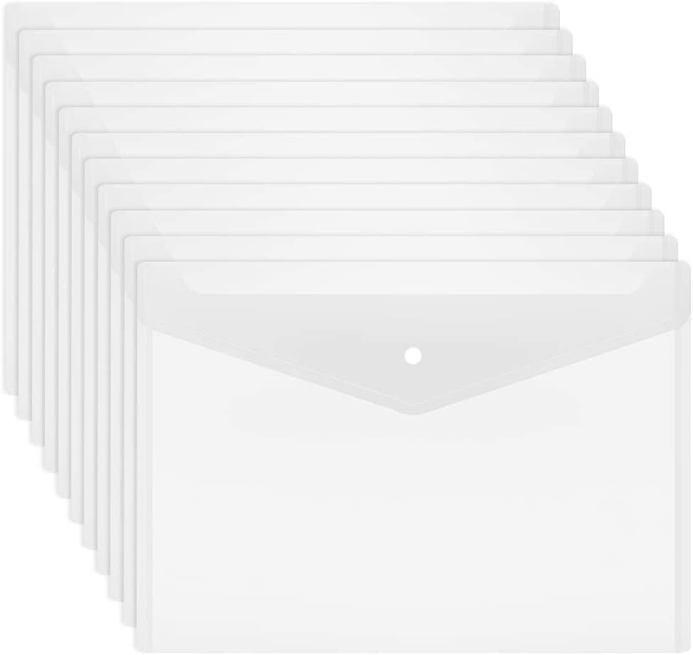 20pcs Clear Paper Envelope, Simple Multi-purpose Paper Envelope