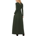 thumbnail image 2 of Long Sleeve Casual Maxi Dress, 2 of 2