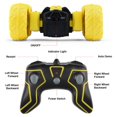 thumbnail image 4 of CNKOO 2.4GHz RC Car for Kids  360° Rotation Remote Control Stunt Car for Boys and Girls  4WD Off-Road Double Side Driving Vehicles with LED Lights  Red, 4 of 7
