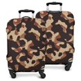 thumbnail image 2 of Stretch Luggage Cover S(18-20in)– Elastic Travel Suitcase Protector with Handle Openings & Bottom Closure, Washable Polyester Spandex Suitcases Cover, Camouflage Print, 2 of 5