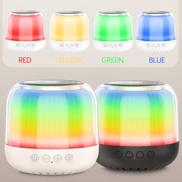 Ganfancp Altavoz Inalámbrico Bluetooth 5.0 Cristal Luz Deslumbrante Subwoofer Portátil Ofertas Flash Liquidación Bluetooth Audio×1 Cable de Carga×1 Manual de Instrucciones×1