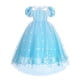 thumbnail image 5 of Disfraz de Elsa de Frozen de Disney para niña, vestido de fiesta de cumpleaños de lujo, disfraz de Halloween, Carnaval, 5 of 5