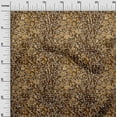 thumbnail image 2 of oneOone Georgette Viscose Brown Fabric Leopard Animal Skin Dress Material Fabric Print Fabric By The Yard 42 Inch Wide, 2 of 4