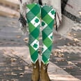 thumbnail image 1 of MKLEKYY Leggings deportivos para mujer, moda de San Patricio, pantalones casuales ajustados elásticos largos con estampado, 1 of 4