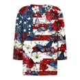 thumbnail image 4 of MAIHAN 250th Anniversary T-Shirt Women 4th Of July Shirt 250 Years Independence Tee Crew Neck Short Sleeve Summer T-Shirt Plus Size T Shirts for Women, 4 of 4