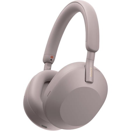 Sony WH1000XM5P Noise-Canceling Over-Ear Headphones - Pink (Sold without manufacturer warranty)