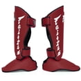 thumbnail image 4 of Espinilleras Fairtex SP7 Muay Thai para hombres, mujeres y niños, color rojo, 4 of 6