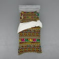 thumbnail image 2 of Ambesonne Colorful Bedding Set 4 Pcs, Geometric Modern Tones, Queen, Multicolor, 2 of 3