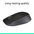 thumbnail image 6 of Logitech M170 Wireless Mouse for PC, Mac, Laptop, 2.4 GHz with USB Mini Receiver, Black, 6 of 12