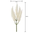thumbnail image 2 of Mainstays Artificial Pampas Grass Pick 2.5 inch x 8.25 inch White, 2 of 5