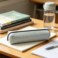 thumbnail image 6 of Yhmxh Canvas Pencil Case, Heavy Duty Zipper Small Pen Pouch Stationery Bag, Solid Color Tool Bag Multipurpose Case Organizer Utility Tote Bag, Portable Lightweight Pencil Holder for Office Supplies, 6 of 6