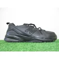 thumbnail image 1 of New Balance 608v5 Slip Resistant Shoes Mens 12 Black Leather Industrial Work, 1 of 6