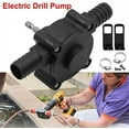 thumbnail image 2 of Electric Drill Pump for Water Gasoline Oil Diesels Fluid Transfer Pump Mini Hand Self-Priming Quick Pumping Speed, 2 of 9