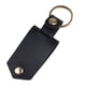 thumbnail image 2 of Llavero de cuero PU Yinane con anillo Circular accesorio cierre a presión llavero coche resistente versátil negro, 2 of 8