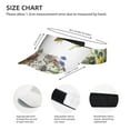 thumbnail image 4 of Disketp Herbs And Wildflowers Sun Visors for Women Men Unisex Tennis Golf Visor Hat Adjustable Summer Hats Sport Outdoor Visor Hat UV Protection Cap, 4 of 8