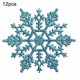 thumbnail image 2 of Plástico Navidad Navidad Copo De Nieve Adornos Tiny Sparkling Star Glitter Snow On String Wedding Decor 12 Unidades 1111Fourone JR0778, 2 of 5