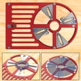 thumbnail image 3 of Plaque de Base de Débroussailleuse, Support Stable en Alliage d'Aluminium pour Menuiserie, 3 of 7