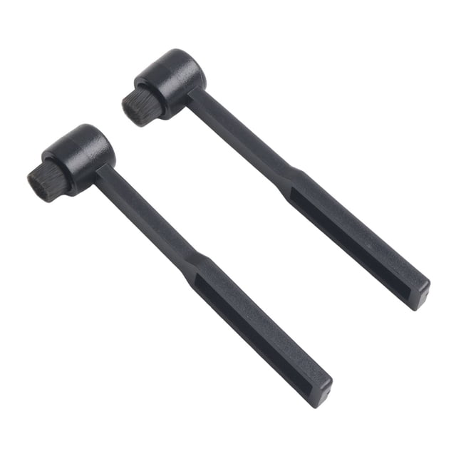 2PCS Record Player Needle Turntable Stylus Cleaning Brush for Optimal Sound
