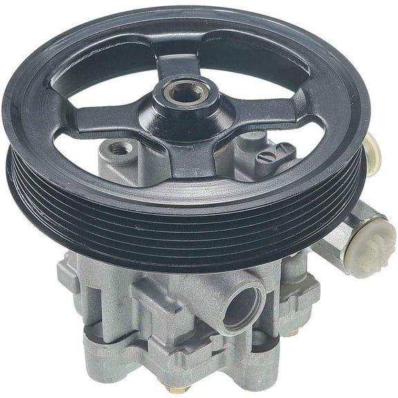 A-Premium Power Steering Pump with Pulley Compatible with Chrysler 200 2011-2014 Sebring 2008-2010 Dodge Avenger 2008-2014 Journey 2009-2017 2.4L