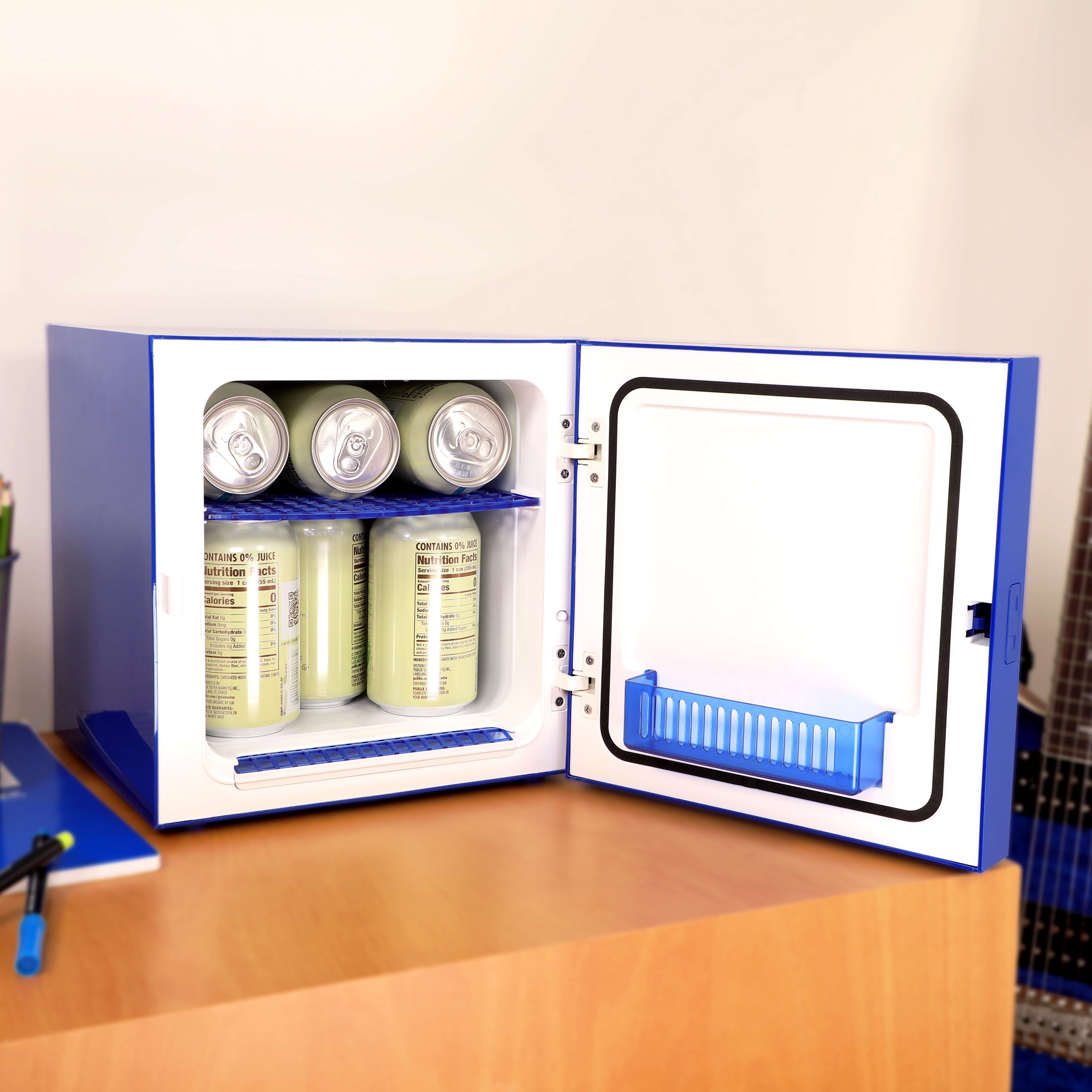 Sonic 6.7L The Hedgehog Blue Cooler Mini Fridge