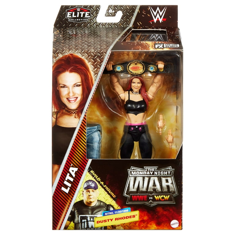 WWE Monday Night War Elite Collection Lita Action Figure