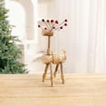 thumbnail image 2 of sruoe Christmas Tabletop Decorations Indoor Christmas Deer Holiday Winter Xmas Table Top Ornaments, 2 of 6