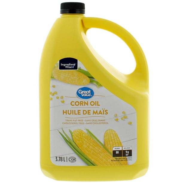 Great Value Corn Oil, 3.78 L Walmart.ca