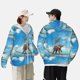 thumbnail image 4 of Fotbe Elephant Giraffe Chaqueta con Protección Solar UPF 50+ para Hombre y Mujer, Camisa con Capucha y Bolsillos-XX-Large, 4 of 7