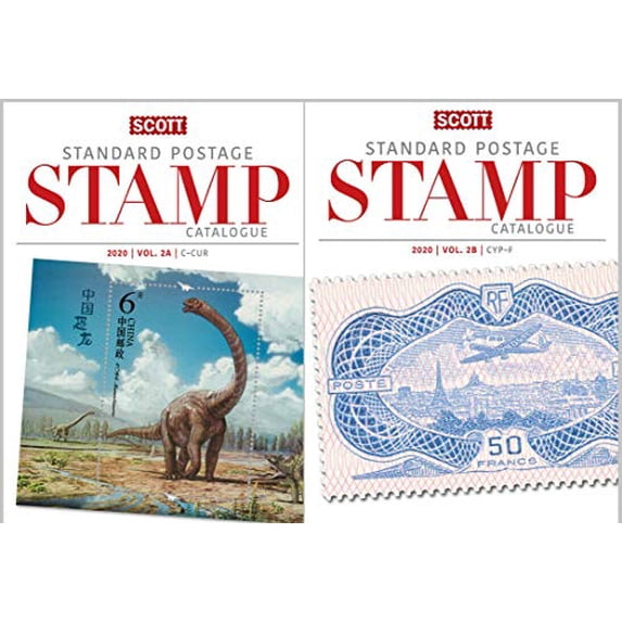 Pre-Owned 2020 Scott Standard Postage Stamp Catalogue Volume 2: Countries C-F of the World: 2020 Scott Volume 2 Catalogue (2 Book Set) Covering Countries of the World C-F (Scott Catalogues) Paperback