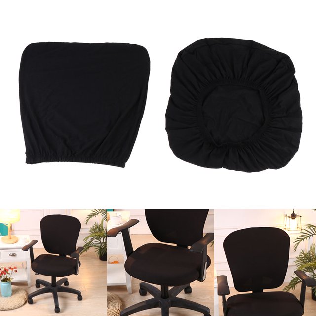 Funda Lavable Negra para Silla de Comedor, Funda Protectora de Asiento para Silla de para en hogar, Hotel, Soledad Funda elástica para silla de comedor.