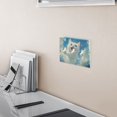 thumbnail image 6 of Dailycode Light Switch Plate Covers 3 Gang Wall Plate Plastics Outlet Covers for Kitchen Home Office Decor Cute Cat Flying in Sky, 6 of 8