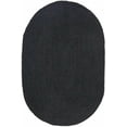 thumbnail image 2 of 9x12 Ft Oval Black Jute Area Rug, Hand-Woven, Reversible, Farmhouse Boho Style, Durable & Pet-Friendly Rug for Living Room, Dining Room, and Bedroom, 2 of 4