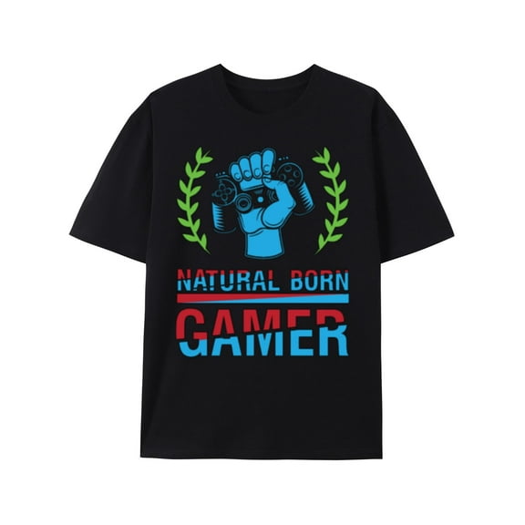 Funny Novelty Game T-Shirt,Gaming Gamer Shirt,Video Games Tee,for Gaming Fans Classic Fit Pure Cotton Tops