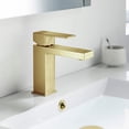 thumbnail image 3 of Kibi Single Handle Bathroom Sink Faucet with Pop Up Drain, 3 of 3