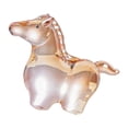 thumbnail image 3 of Estatua de caballo de cristal, escultura animal, regalo de Año Nuevo, obra de arte, figura en miniatura para Champán, 3 of 7