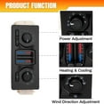 thumbnail image 4 of JMLIANG AC Heater Climate Control Panel Module for Silverado Sierra Tahoe Envoy Escalade Trailblazer 2003-2007, 4 of 10
