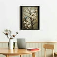 thumbnail image 3 of Nawypu  Graceful Birds on Plum Blossom Trees Canvas Wall Art - Giclee Floral Prints for Living Room &amp; Bedroom Decor - Large Vertical Artwork, 3 of 4