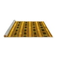 thumbnail image 2 of Ahgly Company Machine Washable Indoor Square Southwestern Yellow Country Area Rugs, 8' Square, 2 of 4